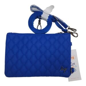 NWT Lug Peekaboo 2 Matte Luxe VL Bag Purse Sapphire Royal Blue RFID